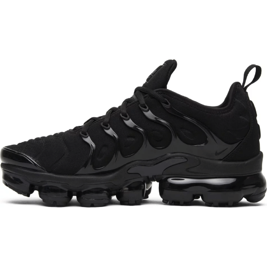 This is the left side shoe of Air Vapormax Black